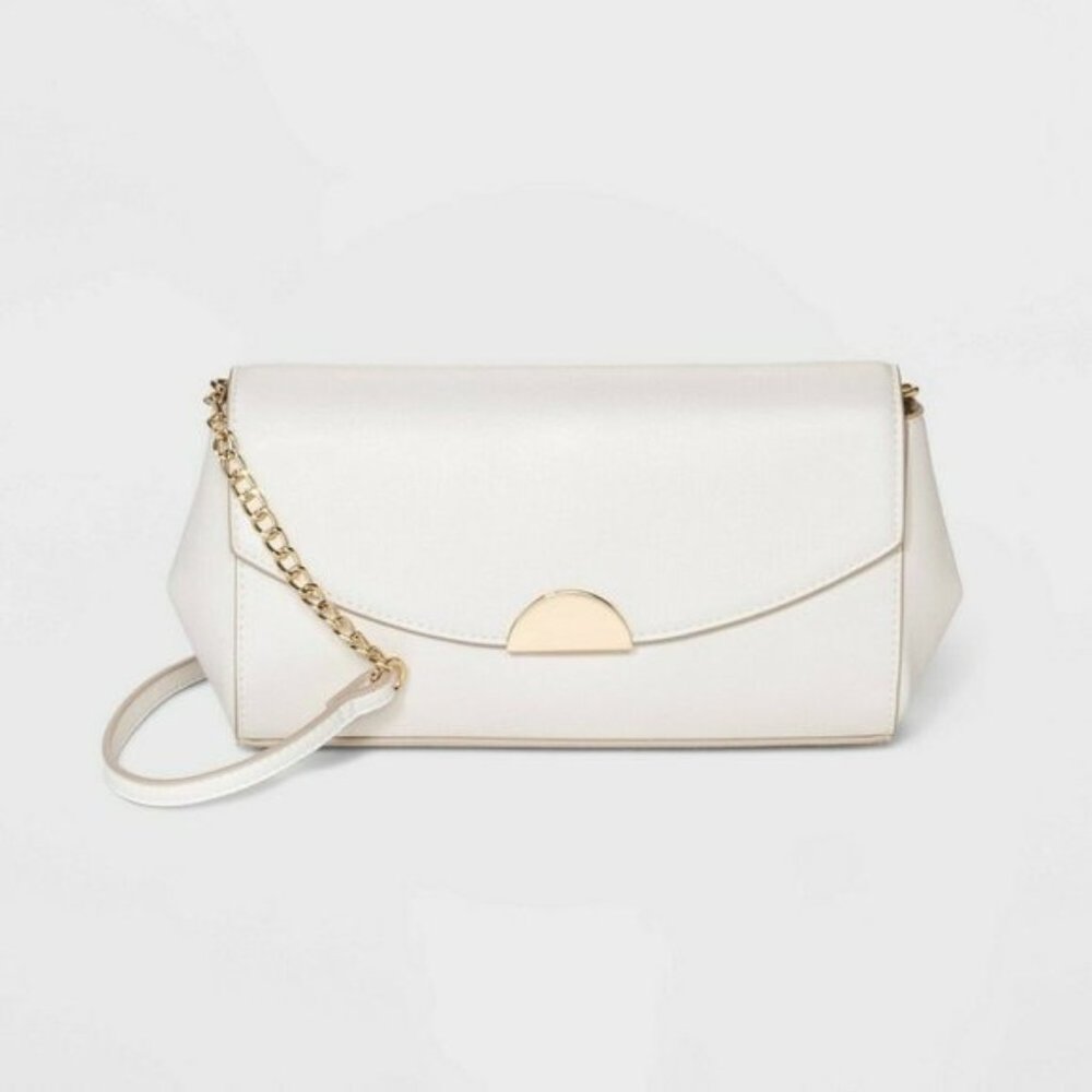 A New Day Cream Crossbody Bag